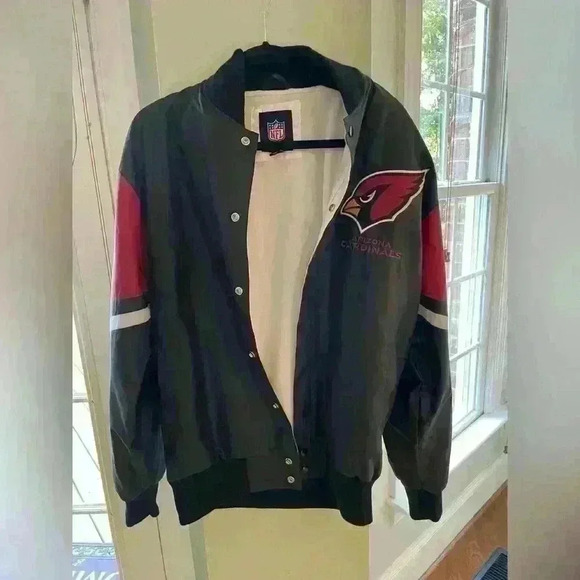 COPY - Arizona Cardinals Jacket Coat NFL Small, great Condition - Picture 4 of 15